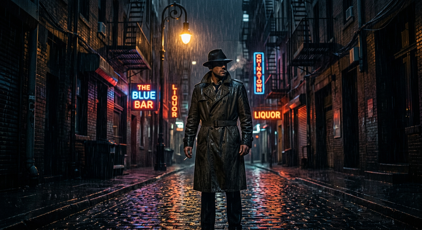Detective en la Ciudad de la Lluvia